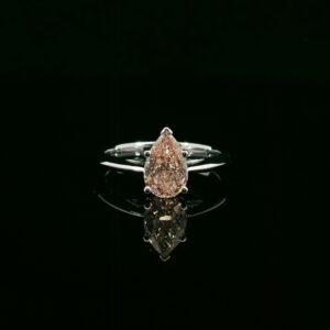 培育鑽石戒指托