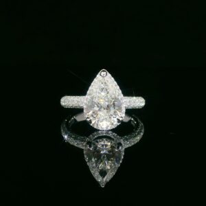 培育鑽石戒指托